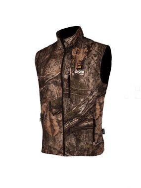 Gobi Heat Men's Colorado Heated Hunting Vest in Mossy Oak camouflage size small
